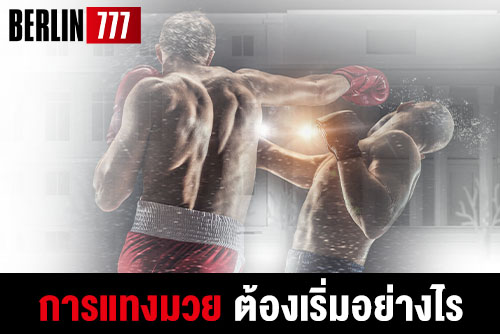 อยากเล่นแทงมวย ต้องเริ่มอย่างไร